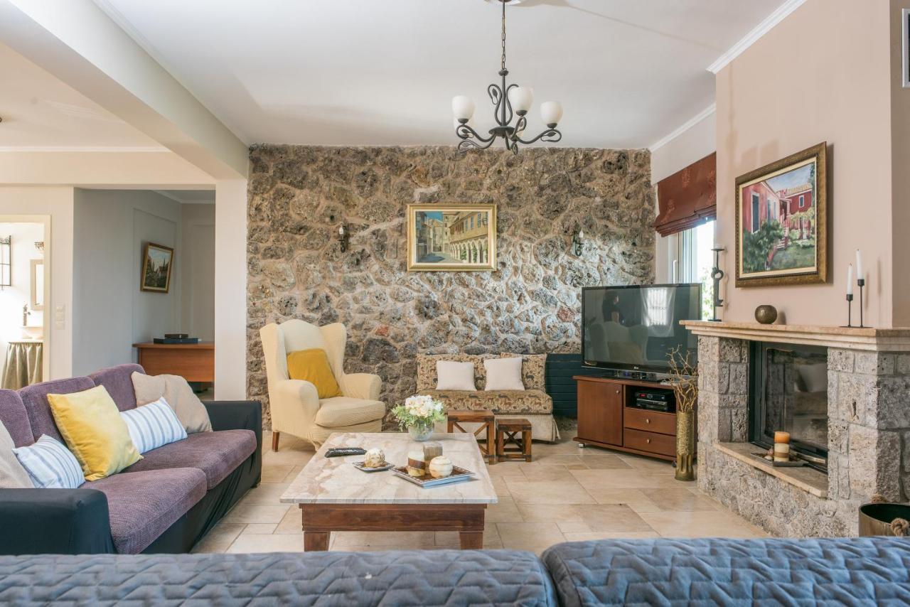 Ionian Sea View Villa By Whitedreamvillas Kato Korakiana Екстер'єр фото
