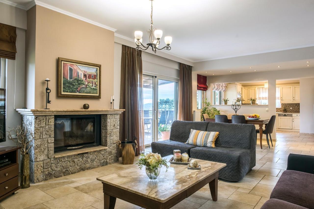 Ionian Sea View Villa By Whitedreamvillas Kato Korakiana Екстер'єр фото