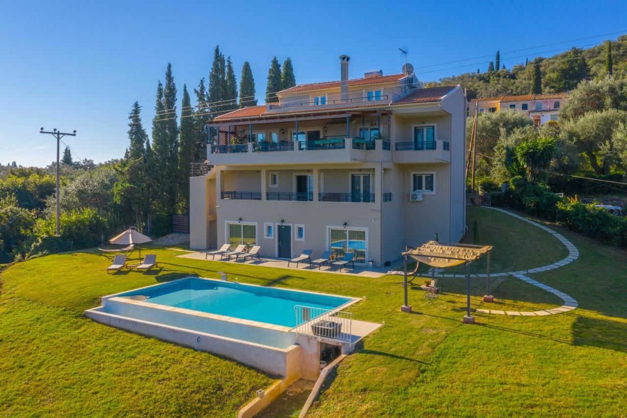 Ionian Sea View Villa By Whitedreamvillas Kato Korakiana Екстер'єр фото
